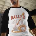 This Baller Is Now 11 Year Baseball Player 11th Birthday Boy Baseball Raglan Shirt This Baller Is Now 11 Year Baseball Player 11th Birthday Boy Baseball Raglan Shirt