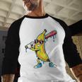 Banana Baseball Drip Kids Youth Boys Girls Baseball Raglan Shirt