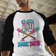 Baseball 10 Year Old Ice Cream Drip 10th Bday Double Digits Baseball Raglan Shirt Baseball 10 Year Old Ice Cream Drip 10th Bday Double Digits Baseball Raglan Shirt