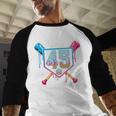 Baseball 45 Year Old Ice Cream Drip 45th Birthday Number 45 Baseball Raglan Shirt Baseball 45 Year Old Ice Cream Drip 45th Birthday Number 45 Baseball Raglan Shirt