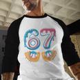 Baseball 67 Ice Cream Drip 67 Meme Player T-Shirt Baseball Raglan Shirt Baseball 67 Ice Cream Drip 67 Meme Player T-Shirt Baseball Raglan Shirt