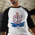 Baseball 67 Six Seven Gen Alpha Meme Drip Baseball Raglan Shirt