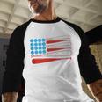 Baseball American Flag Patriotic USA Pride Baseball Raglan Shirt Baseball American Flag Patriotic USA Pride Baseball Raglan Shirt