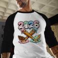 Baseball Bat 2026 Hands Drip Boys Ice Cream Dripping Youth Baseball Raglan Shirt Baseball Bat 2026 Hands Drip Boys Ice Cream Dripping Youth Baseball Raglan Shirt