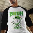 Baseball Bruh Drip Ice Cream Youth Boy St Patricks Day Baseball Raglan Shirt Baseball Bruh Drip Ice Cream Youth Boy St Patricks Day Baseball Raglan Shirt