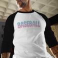 Baseball Bubble Letter Baseball Raglan Shirt Baseball Bubble Letter Baseball Raglan Shirt