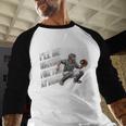 Baseball Catcher Waiting For You At Home Player Quote Baseball Raglan Shirt