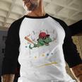 Baseball Dinosaur 100 Days Of School Kids Theme Baseball Raglan Shirt Baseball Dinosaur 100 Days Of School Kids Theme Baseball Raglan Shirt
