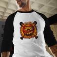 Baseball Drip Angry Lava Slime Ball Graphic Baseball Raglan Shirt Baseball Drip Angry Lava Slime Ball Graphic Baseball Raglan Shirt