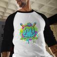 Baseball Drip For Boys Ice Cream Drip Youth Boys Baseball Baseball Raglan Shirt