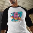 Baseball Drip Ice Cream 67 Graffiti Splash Melt Baseball Raglan Shirt Baseball Drip Ice Cream 67 Graffiti Splash Melt Baseball Raglan Shirt