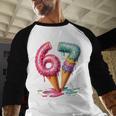 Baseball Drip Ice Cream 67 Baseball Raglan Shirt Baseball Drip Ice Cream 67 Baseball Raglan Shirt