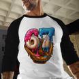 Baseball Drip Ice Cream Number 67 Player Or 67th Birthday Baseball Raglan Shirt Baseball Drip Ice Cream Number 67 Player Or 67th Birthday Baseball Raglan Shirt