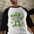 Baseball Drip Ice Cream Shamrock Irish St Patricks Men Baseball Raglan Shirt Baseball Drip Ice Cream Shamrock Irish St Patricks Men Baseball Raglan Shirt