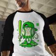 Baseball Drip Icecream Apparel Youth Boy St Patricks Day Baseball Raglan Shirt