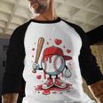 Baseball Drip Icecream Apparel Youth Boy Valentine Baseball Raglan Shirt