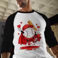 Baseball Drip Icecream Youth Boy Valentine Baseball Raglan Shirt