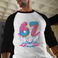 Baseball Drip Number 67 Player 67Th Birthday Baseball Meme Baseball Raglan Shirt Baseball Drip Number 67 Player 67Th Birthday Baseball Meme Baseball Raglan Shirt