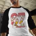 Baseball Drip Number 67 Player Ice Cream Or 67th Birthday Baseball Raglan Shirt Baseball Drip Number 67 Player Ice Cream Or 67th Birthday Baseball Raglan Shirt