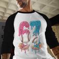 Baseball Ice Cream Drip 67 Hands Six Seven Boys Baseball Raglan Shirt Baseball Ice Cream Drip 67 Hands Six Seven Boys Baseball Raglan Shirt