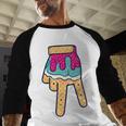 Baseball Ice Cream Drip Home Plate Glove Respect Drip 2 Side Baseball Raglan Shirt Baseball Ice Cream Drip Home Plate Glove Respect Drip 2 Side Baseball Raglan Shirt
