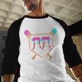 Baseball Ice Cream Drip Number 22 Player 22nd Birthday Baseball Raglan Shirt Baseball Ice Cream Drip Number 22 Player 22nd Birthday Baseball Raglan Shirt