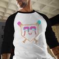 Baseball Ice Cream Drip Number 23 Player 23rd Birthday Baseball Raglan Shirt Baseball Ice Cream Drip Number 23 Player 23rd Birthday Baseball Raglan Shirt