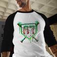 Baseball Ice Cream Drip Number 67 Six Seven Meme Christmas Baseball Raglan Shirt Baseball Ice Cream Drip Number 67 Six Seven Meme Christmas Baseball Raglan Shirt