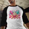 Baseball Ice Cream Drip Style Melt Ice Cream Youth Boys Baseball Raglan Shirt Baseball Ice Cream Drip Style Melt Ice Cream Youth Boys Baseball Raglan Shirt
