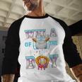 Baseball Ice Cream Drip Wela Of The Birthday Boy Baseball Raglan Shirt