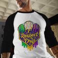 Baseball Ice Cream Respect The Drip Mardi Gras Carnival Boys Baseball Raglan Shirt Baseball Ice Cream Respect The Drip Mardi Gras Carnival Boys Baseball Raglan Shirt