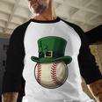 Baseball Leprechaun Hat Saint Patrick Retro Baseball Raglan Shirt Baseball Leprechaun Hat Saint Patrick Retro Baseball Raglan Shirt