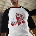 Baseball Santa 67 Christmas Xmas Pajamas Boys Baseball Raglan Shirt Baseball Santa 67 Christmas Xmas Pajamas Boys Baseball Raglan Shirt