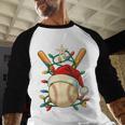 Baseball Santa Christmas Ball Baseball Lover Player Boys Baseball Raglan Shirt Baseball Santa Christmas Ball Baseball Lover Player Boys Baseball Raglan Shirt