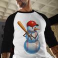 Baseball Snowman Merry Christmas Xmas Pajamas Men Women Kids Baseball Raglan Shirt Baseball Snowman Merry Christmas Xmas Pajamas Men Women Kids Baseball Raglan Shirt