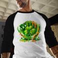 Baseball St Patricks Day Carnival Party Ice Cream Drip Boys Baseball Raglan Shirt Baseball St Patricks Day Carnival Party Ice Cream Drip Boys Baseball Raglan Shirt