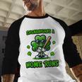 Baseball St Patrick's Day Irish Shamrock Trendy Baseball Raglan Shirt Baseball St Patrick's Day Irish Shamrock Trendy Baseball Raglan Shirt