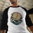 Baseball Waves Ocean Sports Baseball Fans Baseball Raglan Shirt Baseball Waves Ocean Sports Baseball Fans Baseball Raglan Shirt