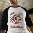 Boys & Women Men Baseball Valentine With Hearts Sporty Love Baseball Raglan Shirt
