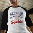 Brother Of Rookie 1st Birthday Baseball Boy Family Matching Baseball Raglan Shirt Brother Of Rookie 1st Birthday Baseball Boy Family Matching Baseball Raglan Shirt