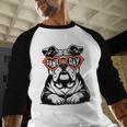 Bulldog Mascot Sports Fan Football Basketball Baseball Baseball Raglan Shirt Bulldog Mascot Sports Fan Football Basketball Baseball Baseball Raglan Shirt