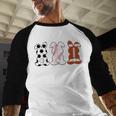 Bunny Football Baseball Sport Easter Day Baseball Raglan Shirt Bunny Football Baseball Sport Easter Day Baseball Raglan Shirt