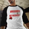 Cards Collector Baseball Cards Are My Retirement Plan Baseball Raglan Shirt