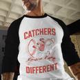 Catchers Are Built Different Baseball Catcher Baseball Raglan Shirt Catchers Are Built Different Baseball Catcher Baseball Raglan Shirt