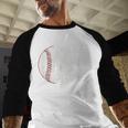 Chicks Dig The Pitcher Baseball Baseball Raglan Shirt