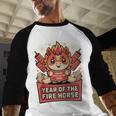 Chinese New Year 2026 Fire Horse Celebration Raglan Baseball Tee Baseball Raglan Shirt