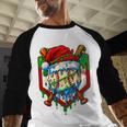 Christmas Baseball Ice Cream Drip Santa Baseball Player Kids Baseball Raglan Shirt Christmas Baseball Ice Cream Drip Santa Baseball Player Kids Baseball Raglan Shirt