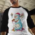 Christmas Baseball Snowman Drip For Boys Men Girls Women Baseball Raglan Shirt Christmas Baseball Snowman Drip For Boys Men Girls Women Baseball Raglan Shirt
