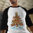 Christmas Baseball Tree Lights Xmas Baseball Raglan Shirt Christmas Baseball Tree Lights Xmas Baseball Raglan Shirt