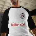 Crazy Proud Soccer Baseball Player Mom Ball Mother Baseball Raglan Shirt Crazy Proud Soccer Baseball Player Mom Ball Mother Baseball Raglan Shirt